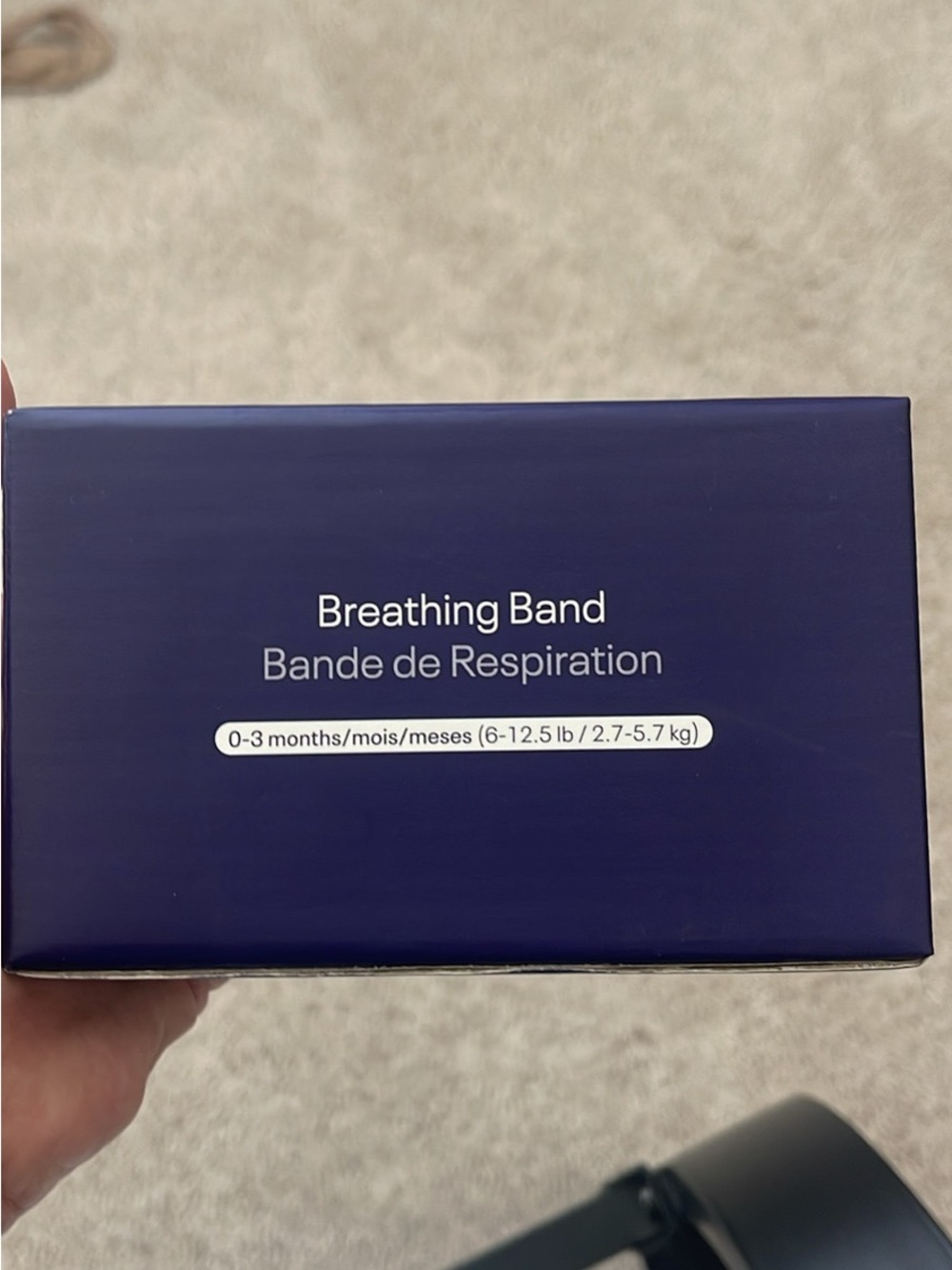 Breathing Band - Navy Blue Box